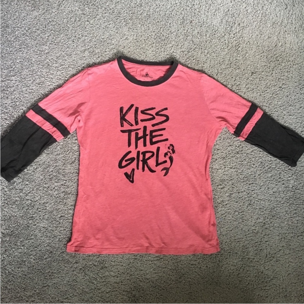 Pink and Black Graphic Tee
